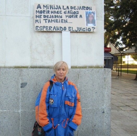 'Mientras ellos celebran la Nochebuena yo estoy en huelga de hambre por la desesperación'