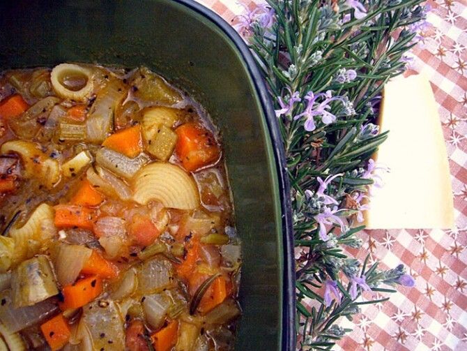 Sopa minestrone