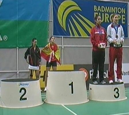 Carolina Marín se proclama campeona de Europa Sub 19
