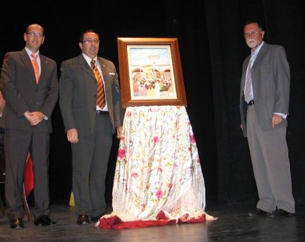 Un cartel de Francisco del Valle anuncia la Romería de Montemayor 2011