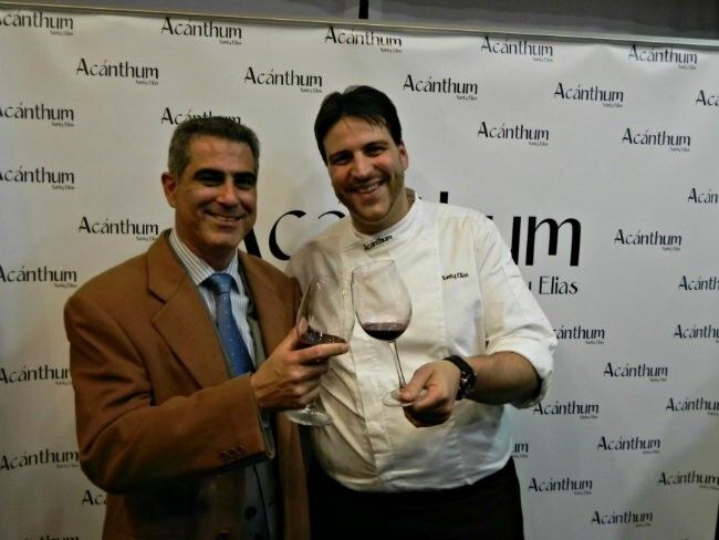 Xanty Elías celebra el primer aniversario del restaurante Acánthum