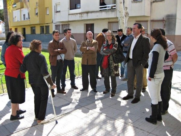Prosiguen las obras de rehabilitación de las barriadas 20 de mayo, Los Rosales y El Carmen de Punta Umbría