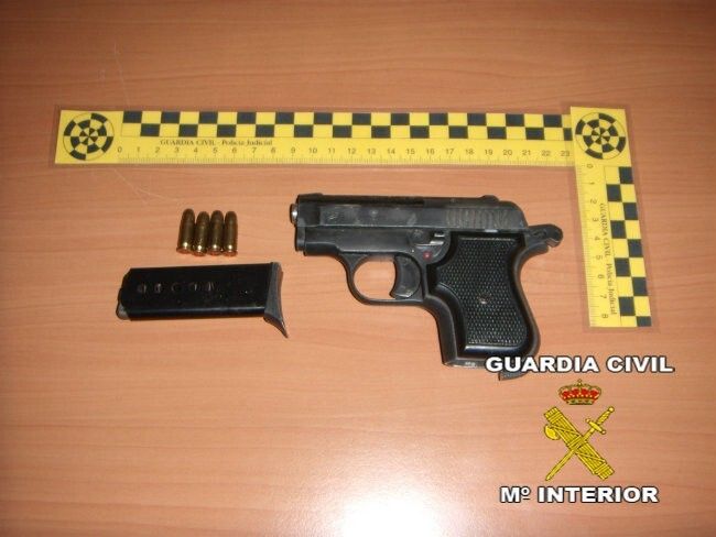 Anabolizantes y una pistola son hallados durante una inspección en un pub de Rociana