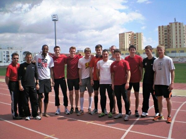 Representantes de la Federación Alemana de Atletismo visitan Isla Cristina