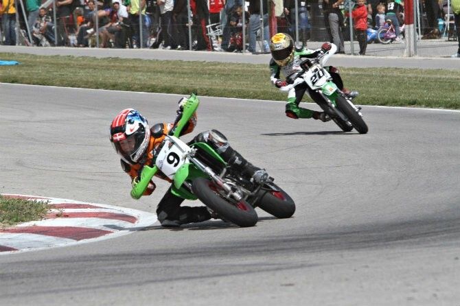 ‘Paquito’, vencedor de la primera prueba del Andaluz y la Liga Interescuelas de Minimotos y Minimotard