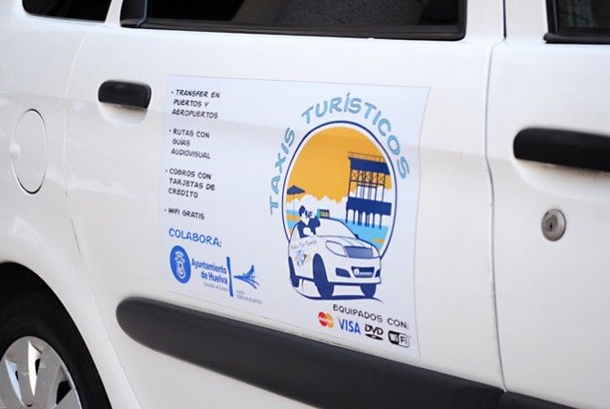 Dos taxis turísticos enseñarán Huelva a los visitantes desde 21 euros