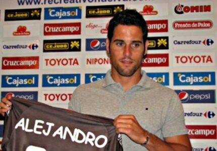 Alejandro: 'Ojalá pueda acabar estos tres últimos partidos de titular'