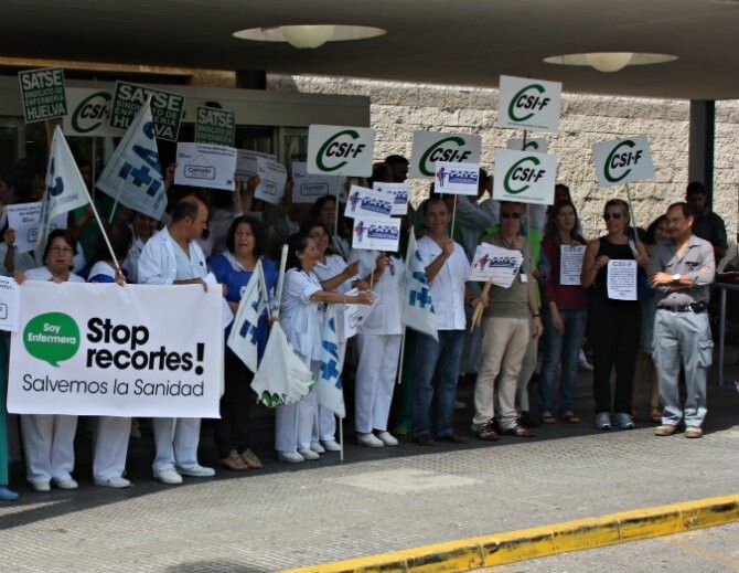CSI-F advierte que más de medio centenar de profesionales quedará excluido de la asistencia sanitaria