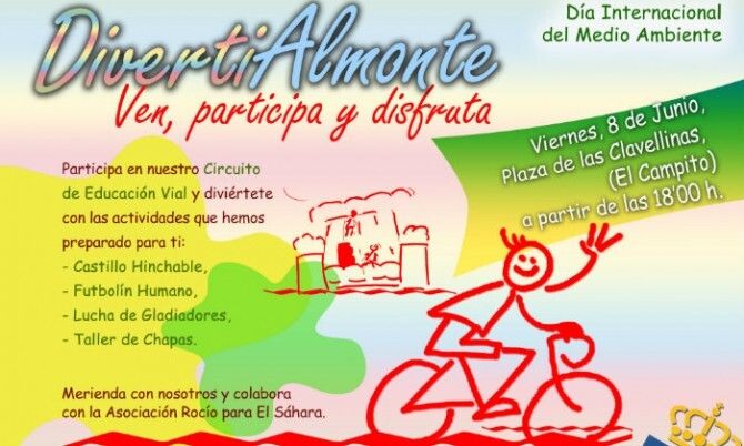 El Ayuntamiento de Almonte organiza la actividad DivertiAlmonte por el Día Mundial del Medio Ambiente