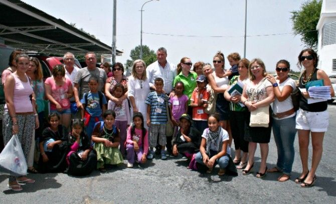 Los menores saharauis que pasarán el verano en Cartaya ya se encuentran con sus familias de acogida