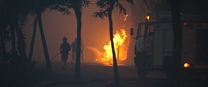 Extinguido un incendio de pastos declarado en el Conquero