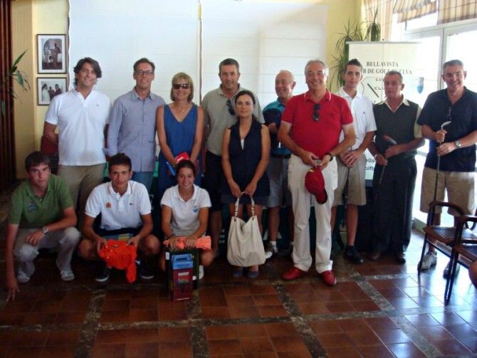 Gonzalo Cabot  y Carlos Rupérez, ganadores del I Torneo Spain Happy Golf