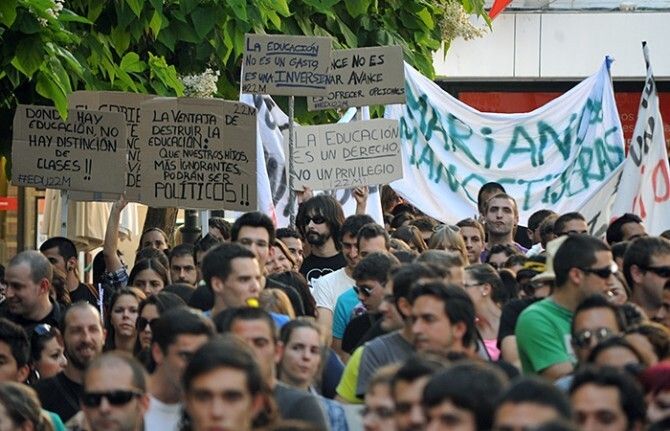 Los recortes en Educación provocan el caos en la organización del próximo curso