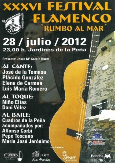 José de la Tomasa y Plácido González encabezan el Festival Flamenco 'Rumbo al mar'