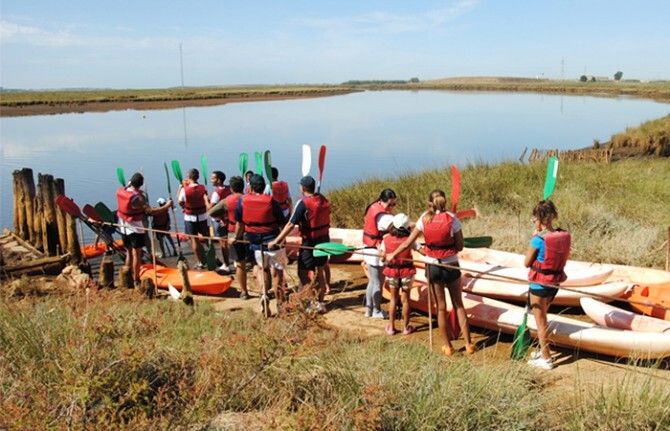 El Ayuntamiento de San Juan repite el curso de piragüismo en el muelle del Tinto