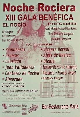 La Hermandad del Gran Poder del Almonte celebra su tradicional Noche Rociera