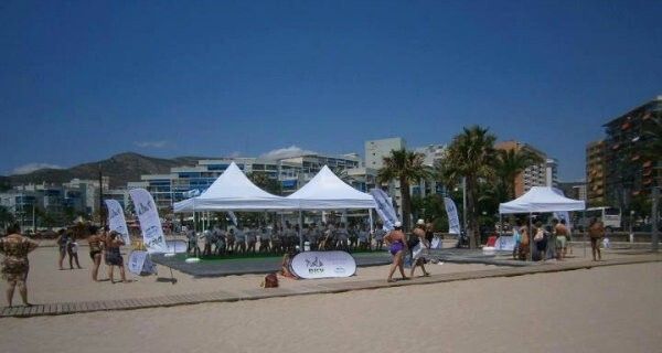 ‘Aerodance’ a pie de playa