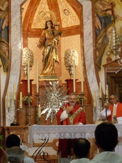 La cúpula salesiana del Sur de España peregrina a La Palma