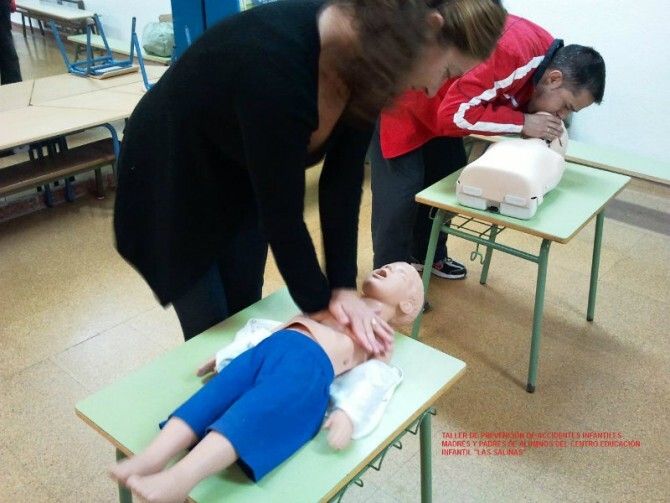Talleres de prevención de accidentes infantiles y primeros auxilios