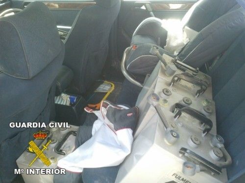Detenido por robar 80 repetidores de telefonía móvil