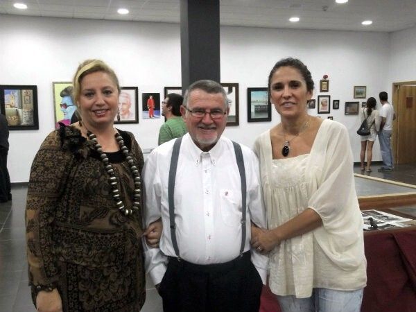 Juan Palacios inaugura en Trigueros su exposición 'Toda una vida'