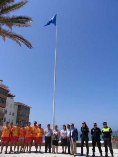 Matalascañas obtiene la bandera azul de los mares limpios de Europa