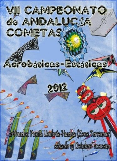Punta Umbría acoge este sábado el Campeonato de Andalucía de Vuelo Deportivo de Cometas Acrobáticas