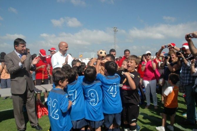Romero Pancho, vencedor del Torneo Cepsa Prebenjamín de Palos