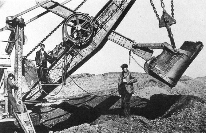 Las explotaciones mineras contemporáneas en Riotinto