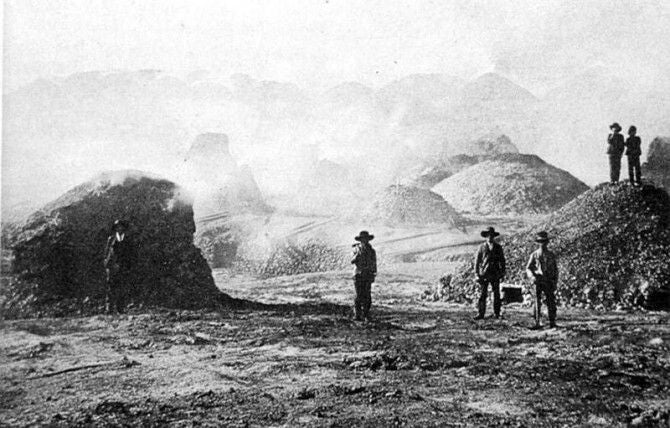 Las explotaciones mineras contemporáneas en Riotinto
