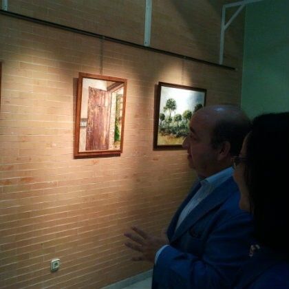 José Luque expone sus óleos en Bellavista