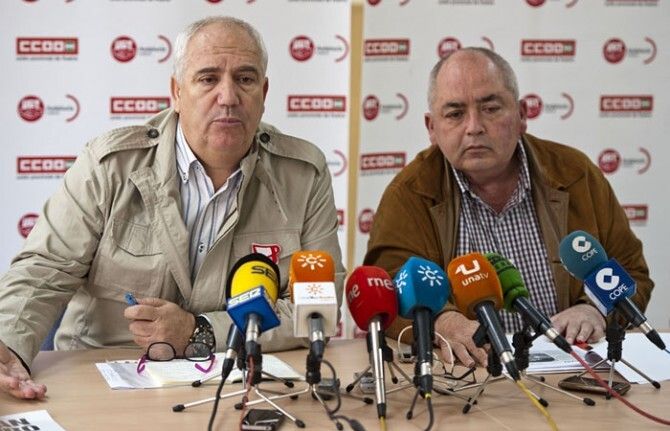 UGT y CCOO llaman a la “rebeldía democrática” el próximo 14-N