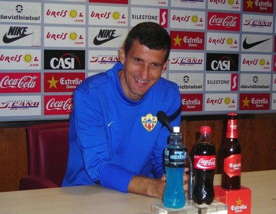 Javi Gracia: 'El estilo del Recre se asimila al del Barcelona'