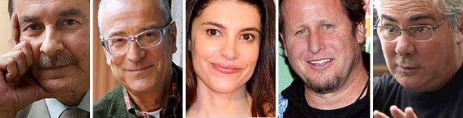 Fernando Lara, Luis Miñarro, Gerardo Olivares, Irene Visedo y Marcelo Vernengo, jurado oficial de la 38 edición