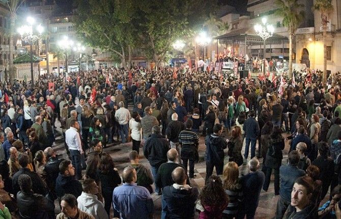 Baile de cifras en una manifestación tildada de “histórica” por los sindicatos