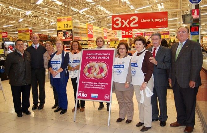 El Banco de Alimentos recauda 18.468 kilos de víveres en Huelva, La Palma y Cartaya
