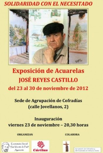 Ayamonte acoge una exposición a beneficio del Economato Social 'San Vicente de Paúl' y Cáritas