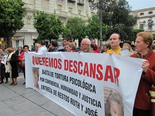 La Plataforma de Ruth y José recurre la orden de alejamiento de la familia de Bretón