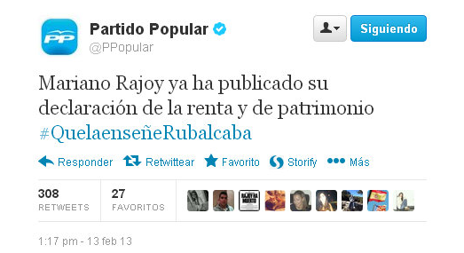 Trollear, ese dudoso motivo de orgullo del PP