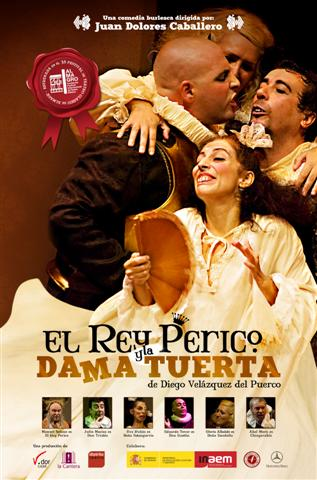 El teatro municipal de Trigueros acoge la obra 'El Rey Perico y la dama tuerta'