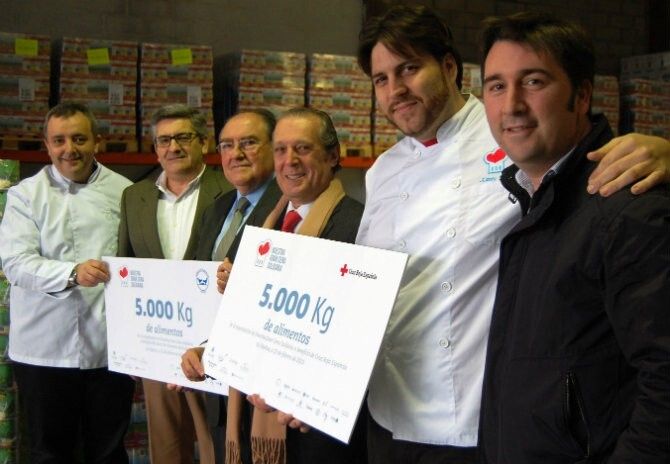 ‘Nuestra gran cena solidaria’ consigue 10.000 kilos de comida para Cruz Roja y el Banco de Alimentos