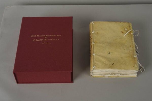 Culmina la restauración del libro de Actas Capitulares de La Palma donde Cervantes dejó estampada su firma en 1593