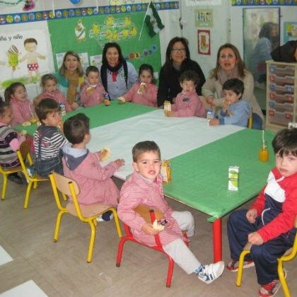 Desayuno andaluz para los pequeños de Punta