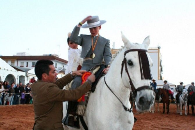 Notable éxito de público en la Feria del Caballo de Cartaya