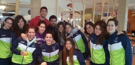 El equipo femenino de la UHU, campeón de Andalucía
