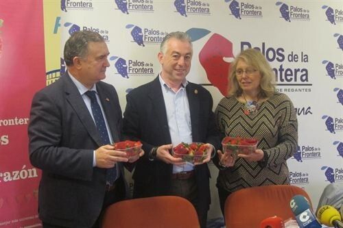 Freseros ofrecerán una degustación en restaurantes de Palos para vincular este fruto con el municipio