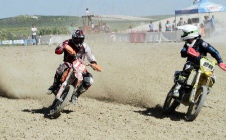 Manuel Beltrán, quinto en el Andaluz de Motocross