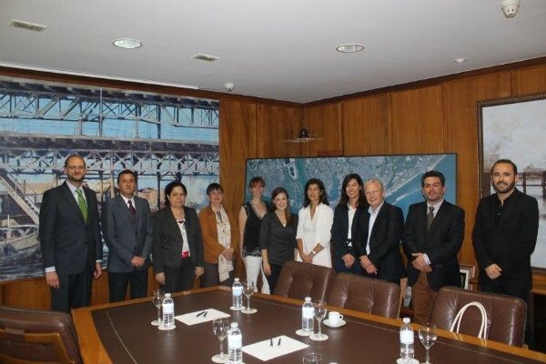 Compañías de cruceros norteamericanas visitan el Puerto de Huelva y lugares emblemáticos de la provincia
