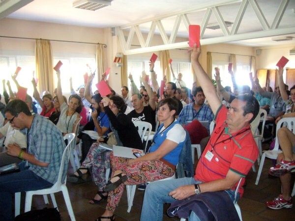 La asamblea provincial de IU Huelva elige a los doce delegados que participarán en la asamblea andaluza