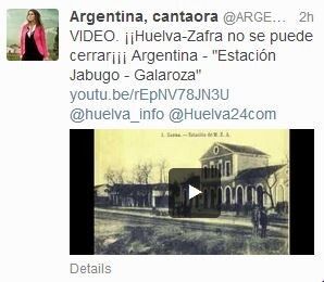 El runrún: Argentina le canta a la Huelva-Zafra